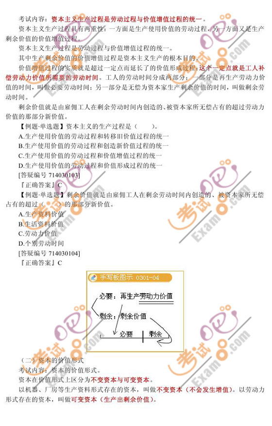 2010年初級經(jīng)濟(jì)師《初級經(jīng)濟(jì)基礎(chǔ)》：講義(4)