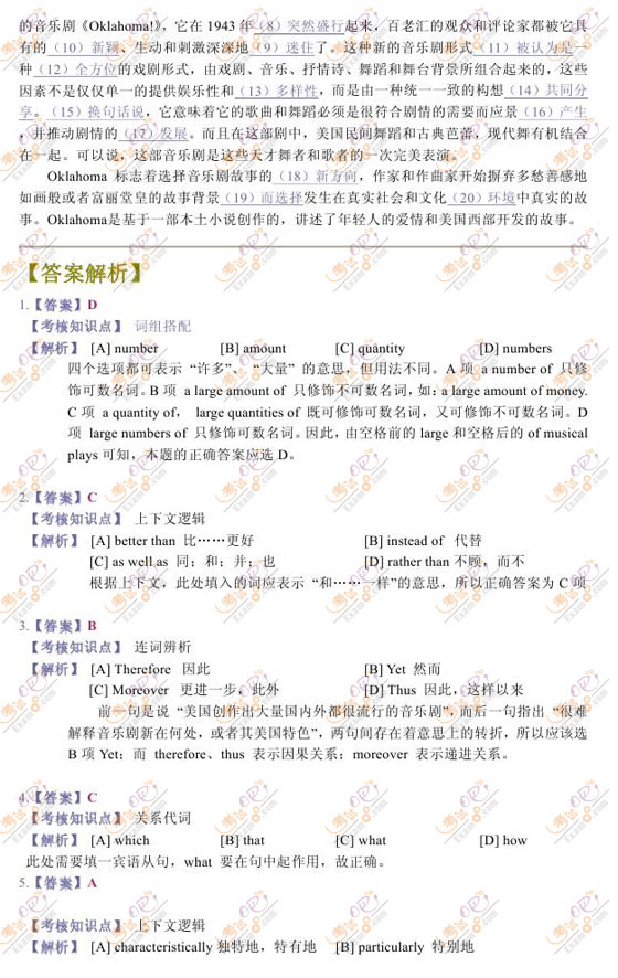 2010年考研《英語》最后沖刺終極預(yù)測卷三套
