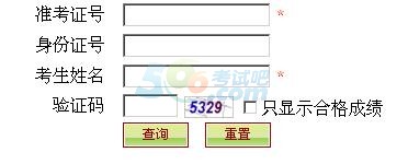 2016年10月貴州自考成績(jī)查詢?nèi)肟谝验_通 點(diǎn)擊進(jìn)入
