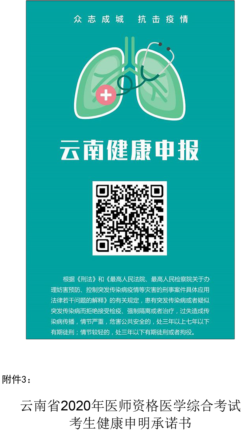 保山考2020年醫(yī)師資格綜合筆試(二試)點考生須知