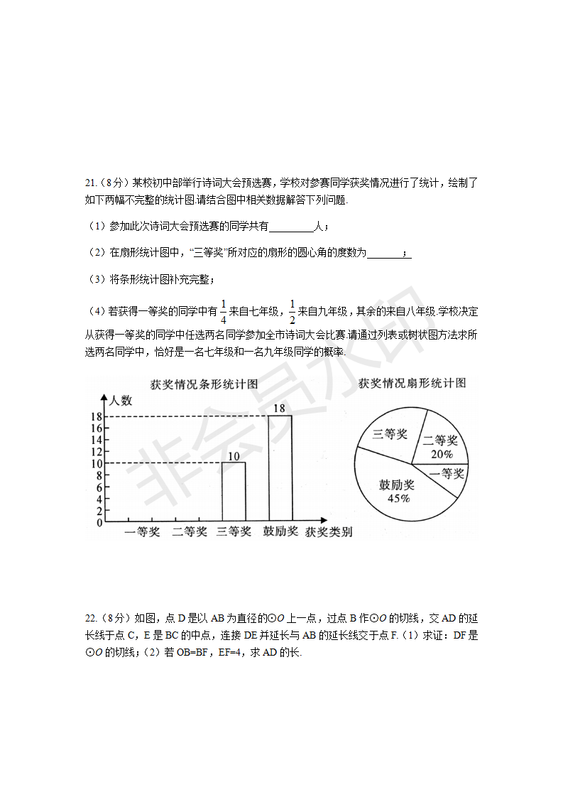 2019年四川涼山中考《數(shù)學(xué)》真題已公布