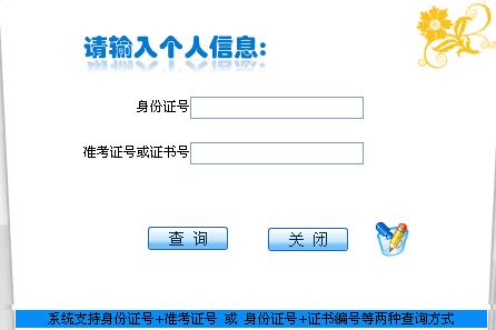 四川省2011年上半年人力資源管理師考試成績(jī)查詢(xún)